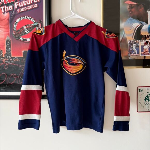 Y2K Atlanta Thrashers Hockey Jersey - Picture 3 of 3
